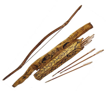 Bow and Ivory Tipped Arrows